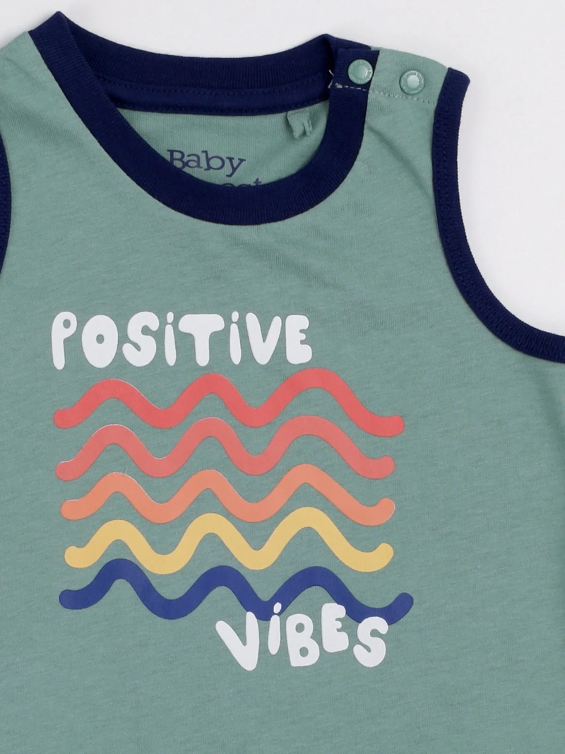 POLERA SIN MANGA NIÑO BABY HARVEST PRINT CENTRAL - 3