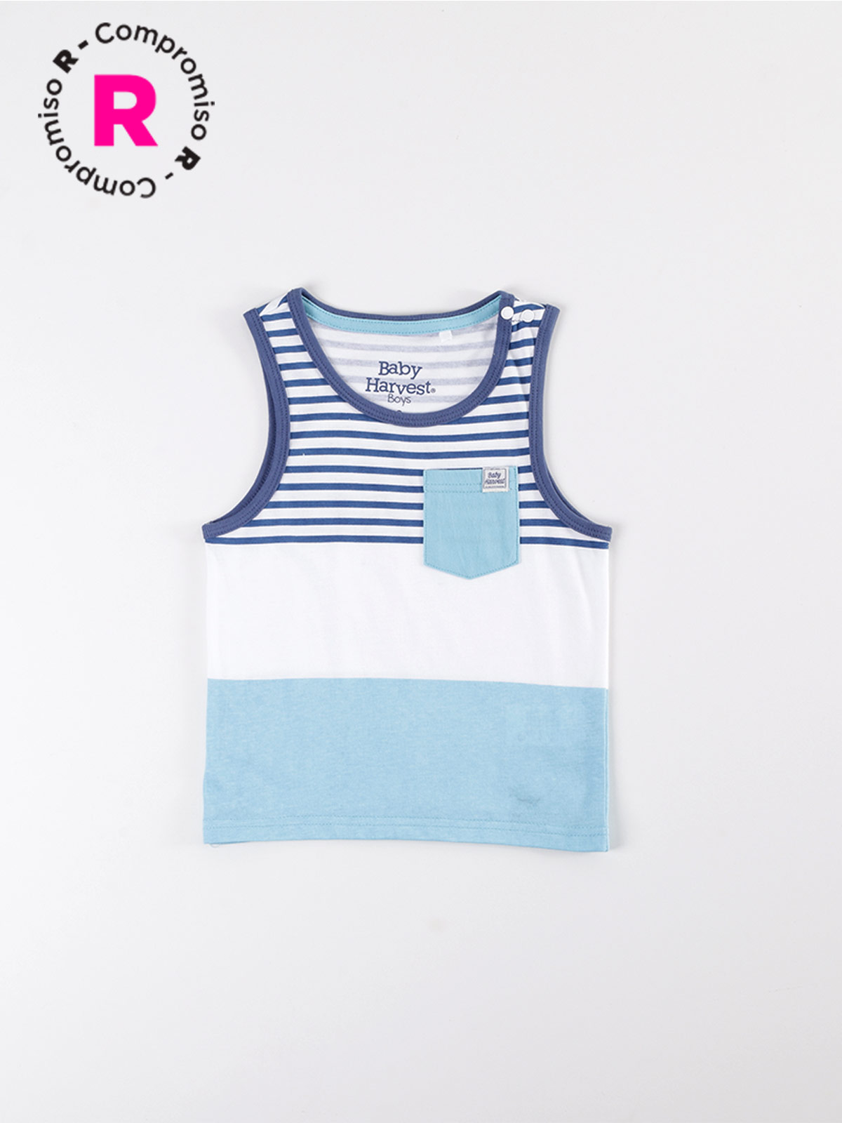 POLERA SIN MANGA NIÑO BABY HARVEST - 1