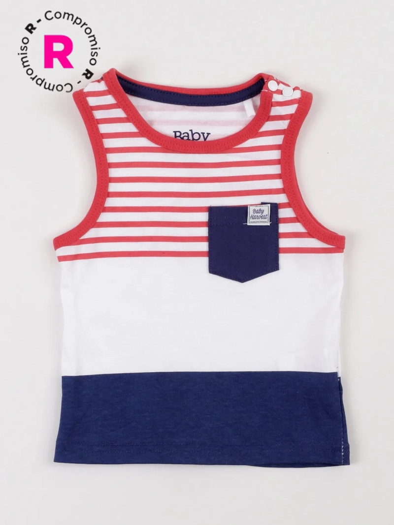 POLERA SIN MANGA NIÑO BABY HARVEST - 1