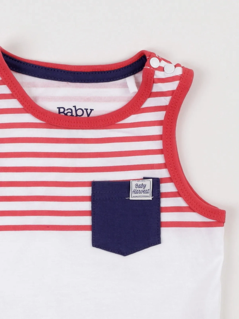 POLERA SIN MANGA NIÑO BABY HARVEST - 3