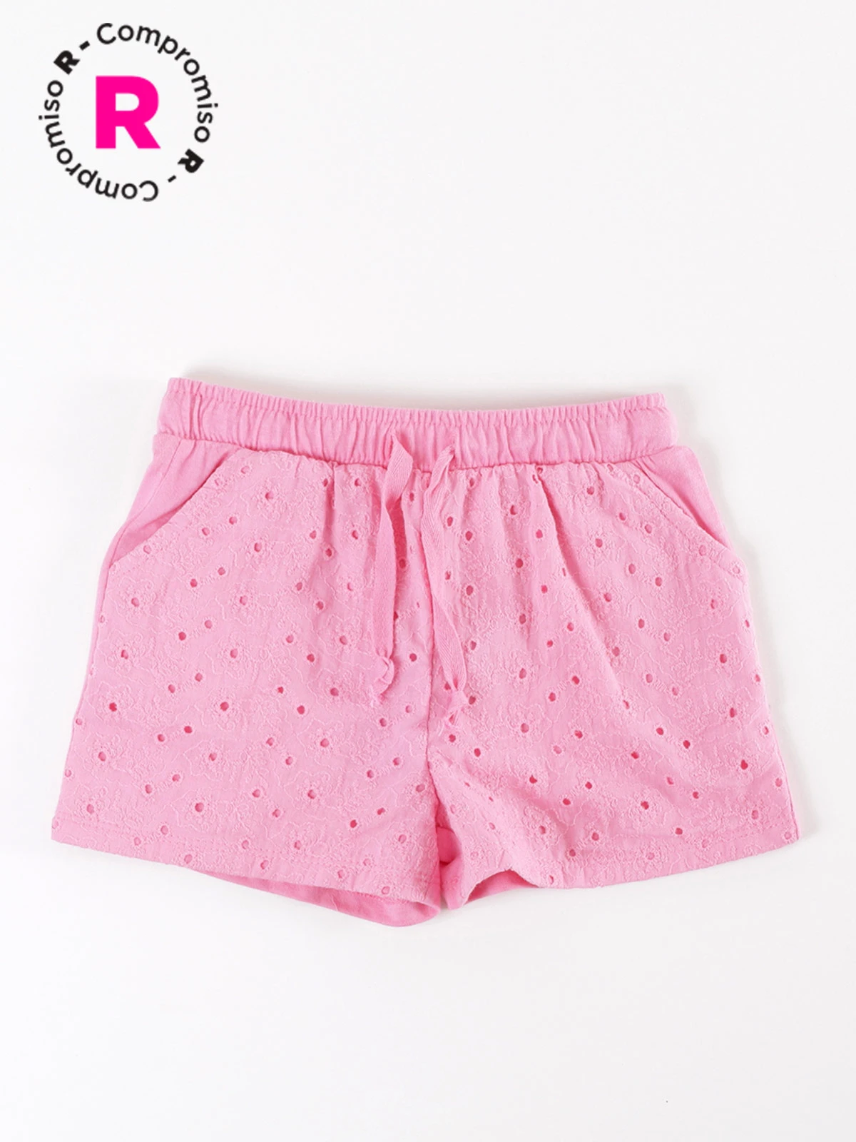 SHORT NIÑA BABY HARVEST ALGODÓN BRODERIE - 1