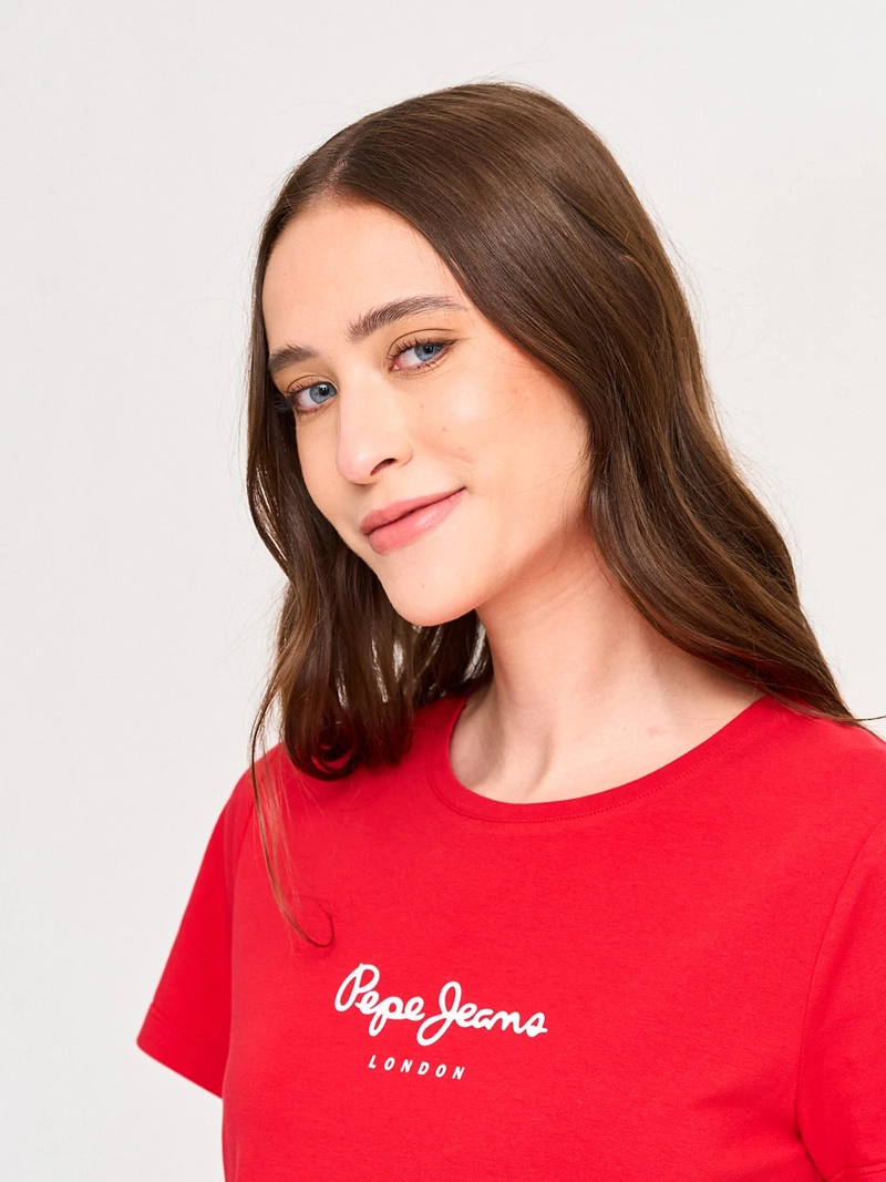 POLERA MUJER PEPE JEANS ALGODÓN PRINT - 3