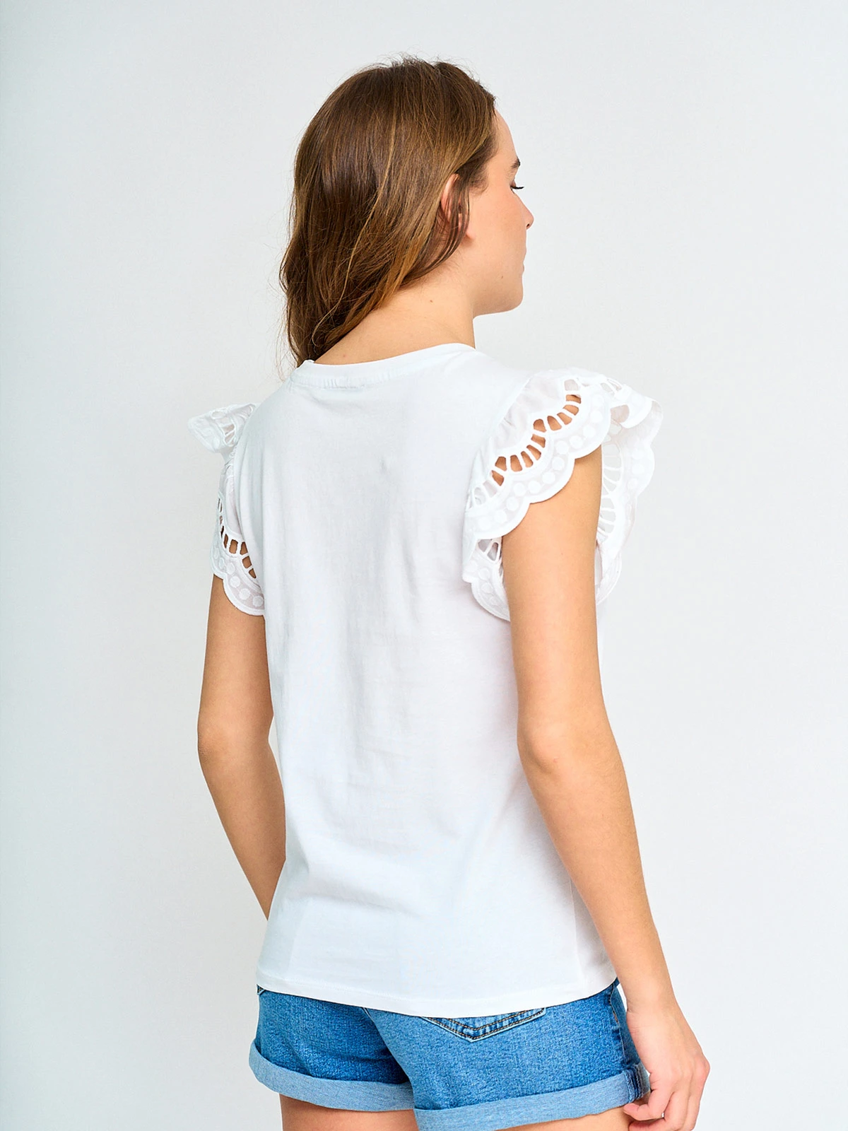 POLERA MUJER PEPE JEANS ALGODÓN VUELOS - 2