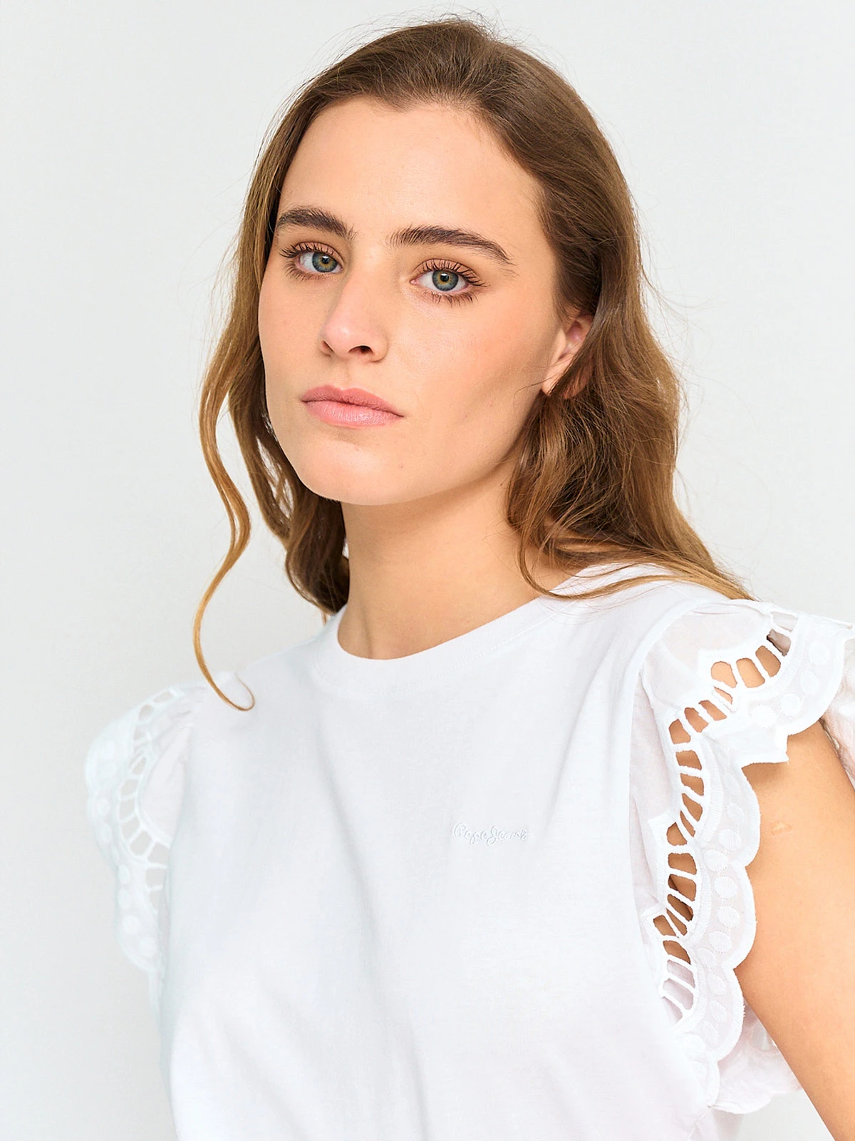 POLERA MUJER PEPE JEANS ALGODÓN VUELOS - 3