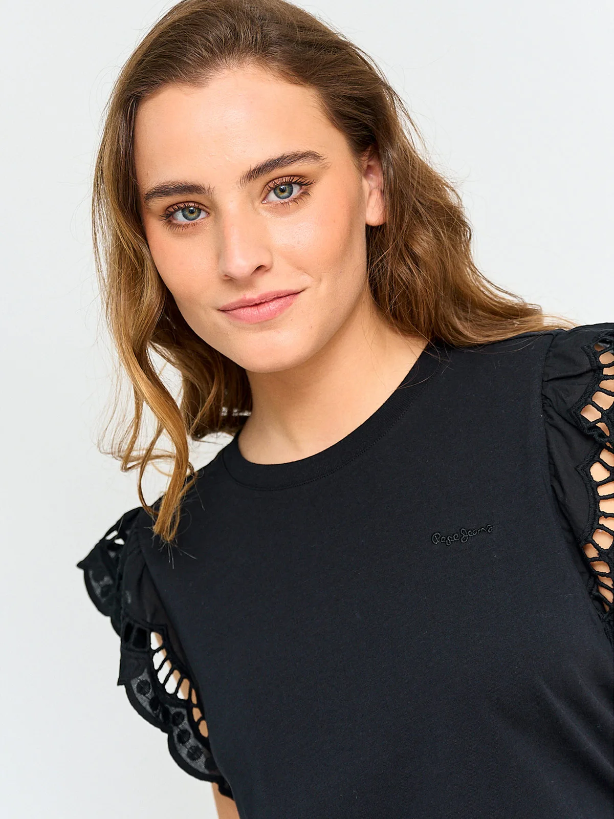 POLERA MUJER PEPE JEANS ALGODÓN VUELOS - 3