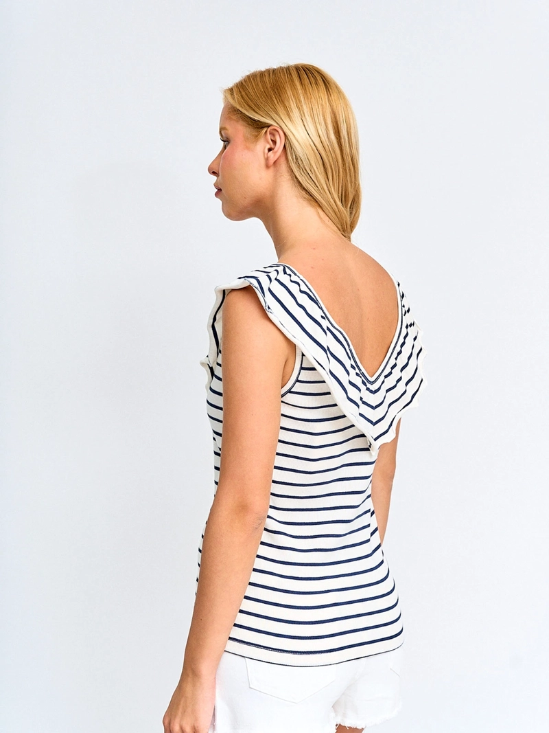 POLERA MUJER PEPE JEANS ALGODÓN VUELOS - 2