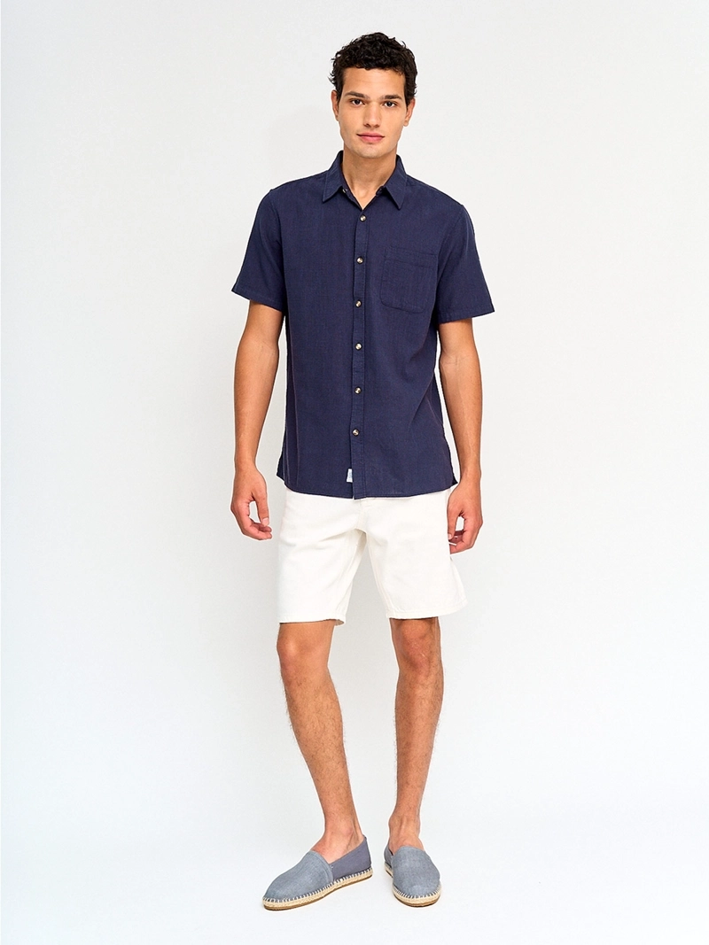 CAMISA HOMBRE REGATTA ALGODÓN MANGA CORTA - 4