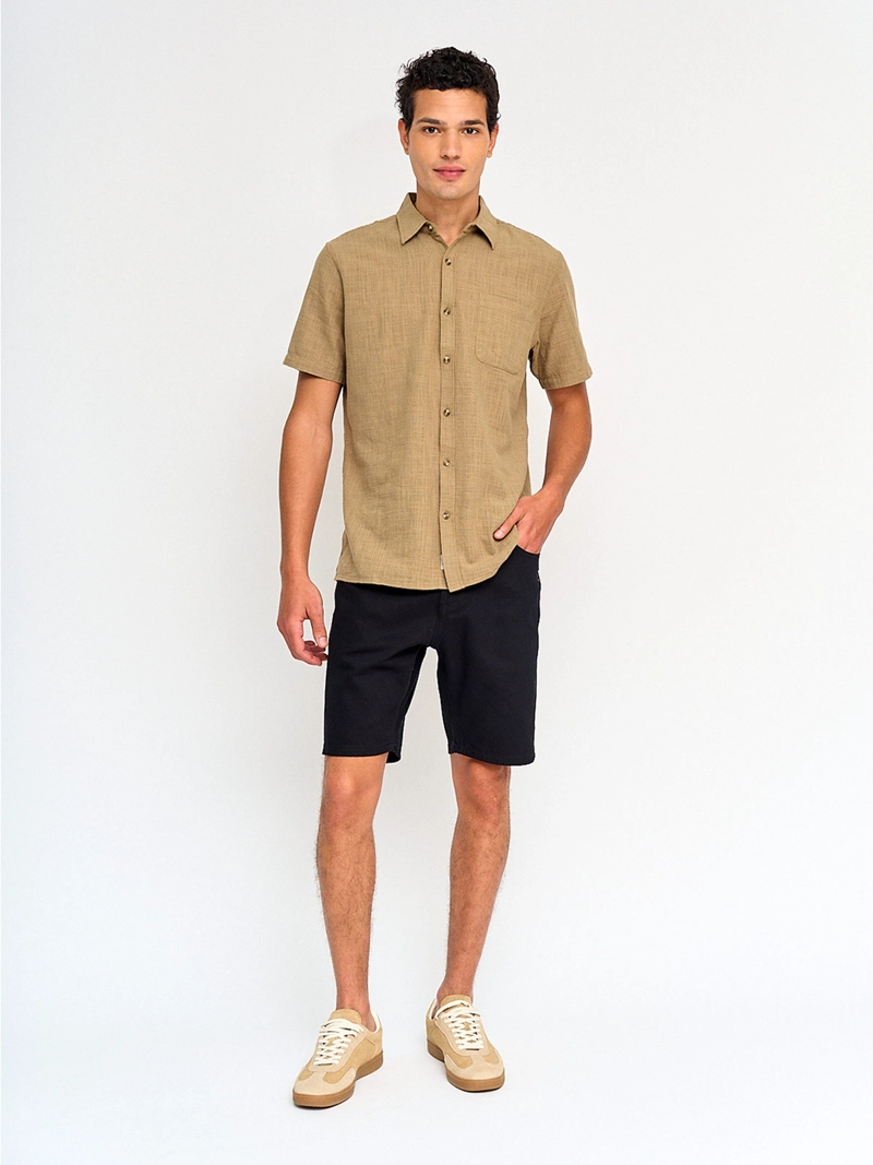 CAMISA HOMBRE REGATTA ALGODÓN MANGA CORTA - 4