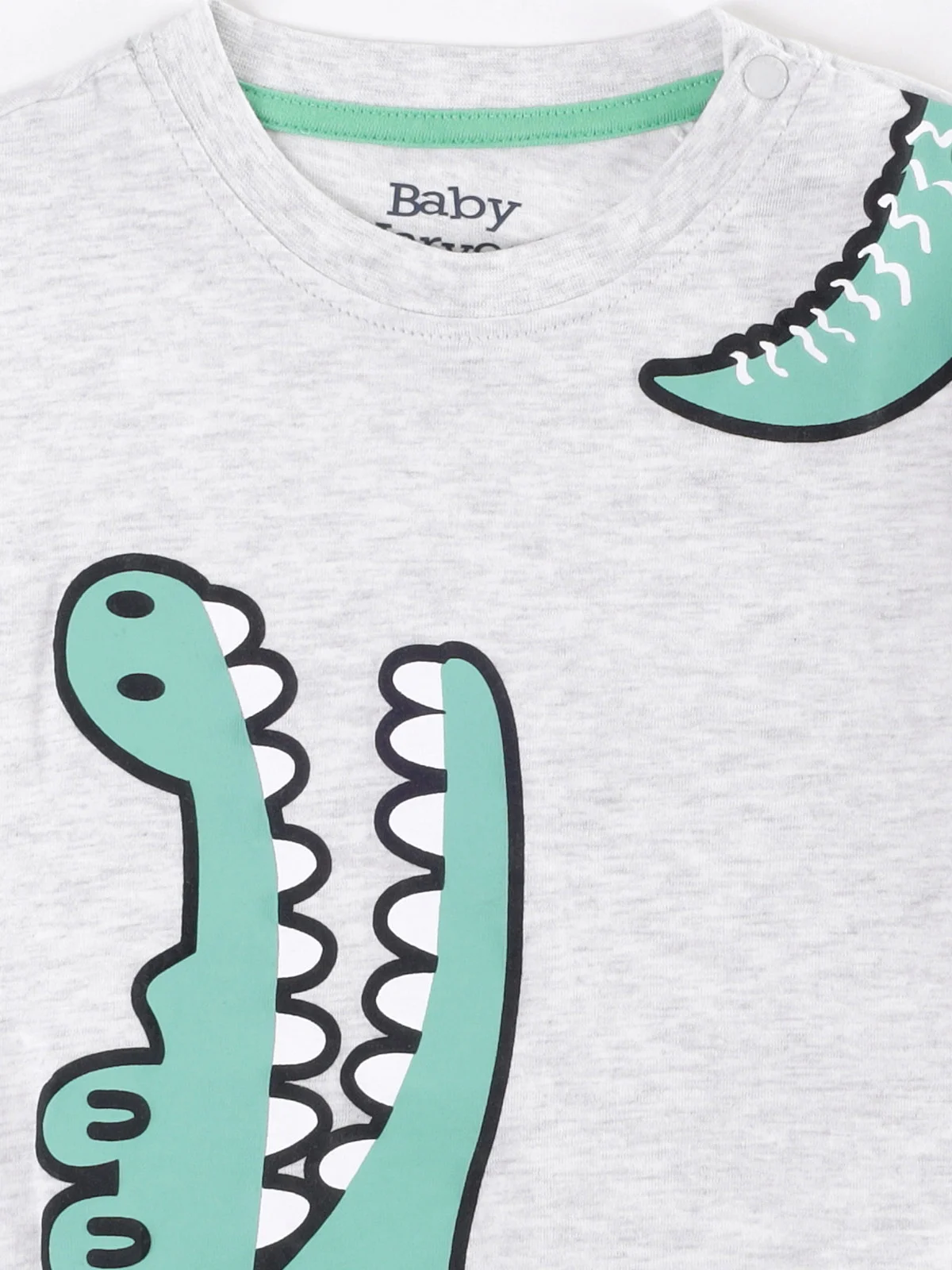 POLERA NIÑO BABY HARVEST ALGODÓN MANGA CORTA ESTAMPADA - 3
