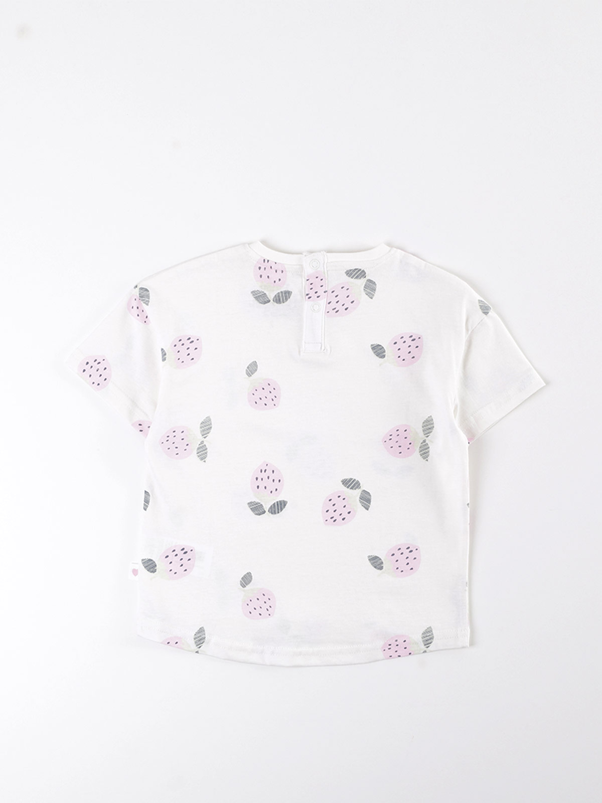 POLERA NIÑA BABY HARVEST ALGODÓN MANGA CORTA FIGURAS - 2