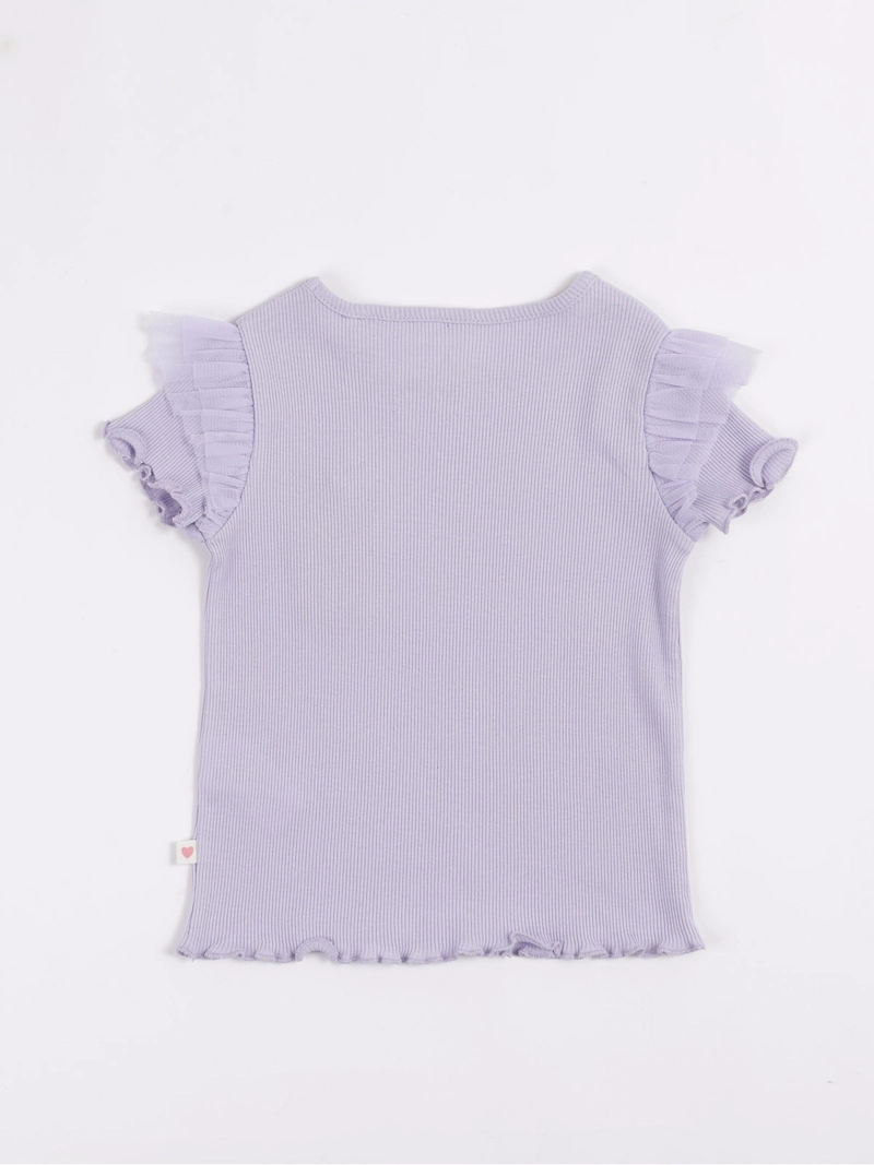 POLERA MANGA CORTA NIÑA BABY HARVEST RIBTUL - 2