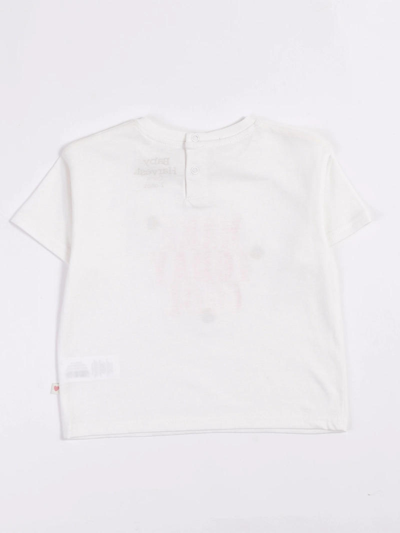 POLERA MANGA CORTA NIÑA BABY HARVEST PRETTY - 2