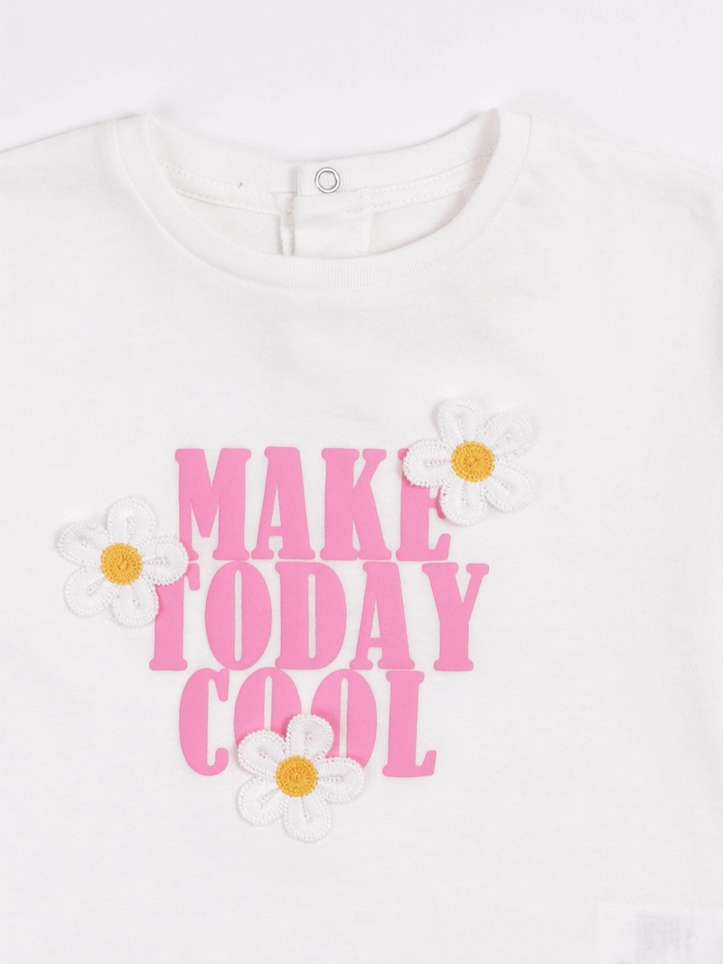 POLERA MANGA CORTA NIÑA BABY HARVEST PRETTY - 3