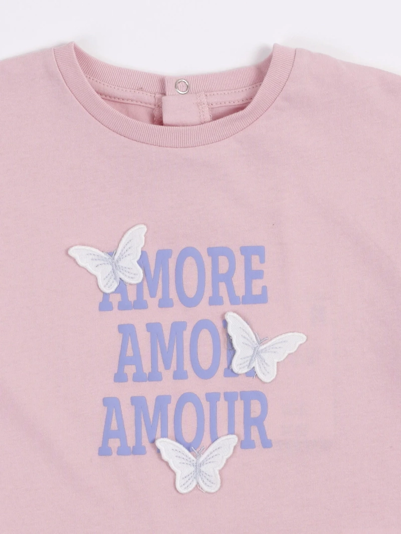 POLERA MANGA CORTA NIÑA BABY HARVEST PRETTY - 3