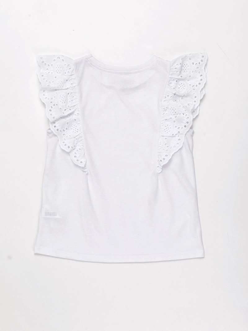 POLERA SIN MANGA NIÑA HARVEST BRODERIE - 2