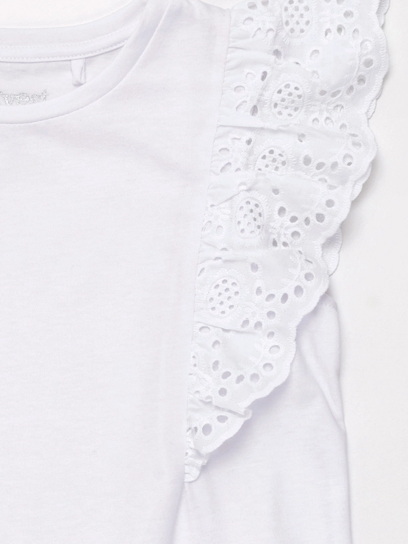 POLERA SIN MANGA NIÑA HARVEST BRODERIE - 3