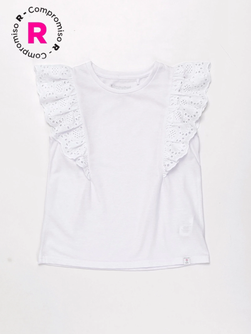 HARVEST POLERA SIN MANGA NIÑA HARVEST BRODERIE