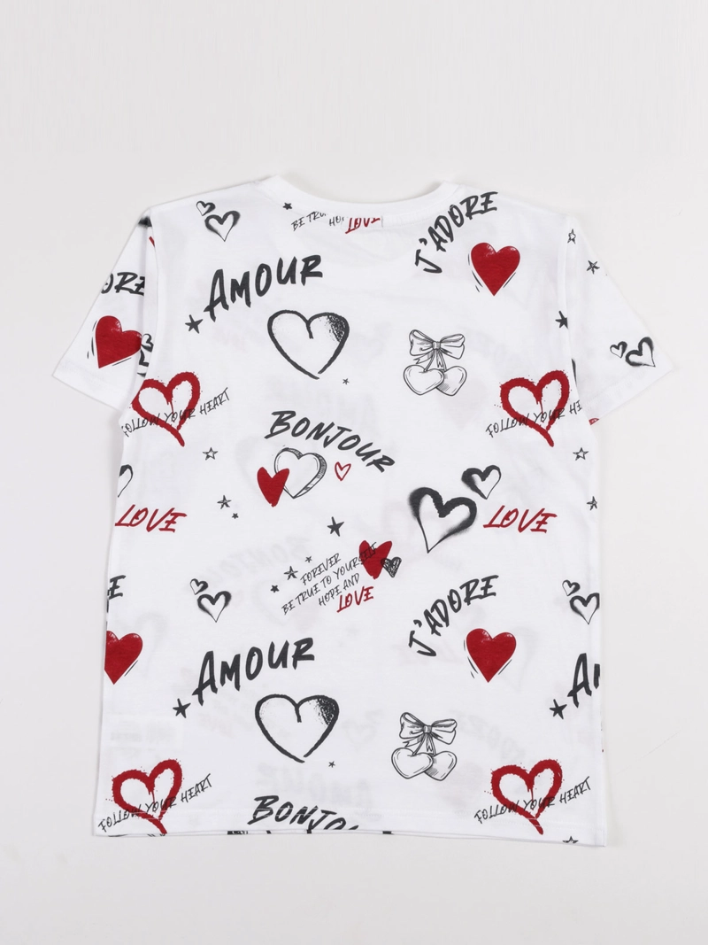 POLERA MANGA CORTA NIÑA M6T CHERRY2 - 2