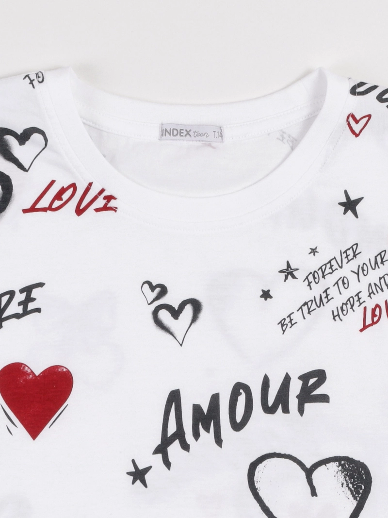 POLERA MANGA CORTA NIÑA M6T CHERRY2 - 3