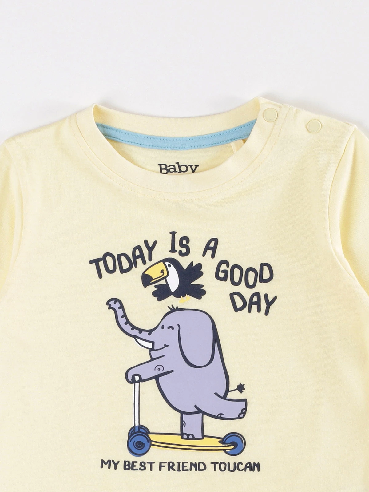 POLERA MANGA CORTA NIÑO BABY HARVEST ESTAMPADO FRONTAL - 3