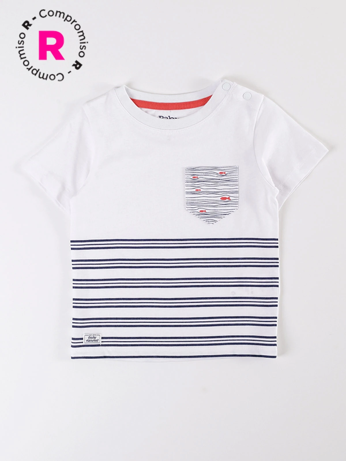 POLERA MANGA CORTA NIÑO BABY HARVEST - 1