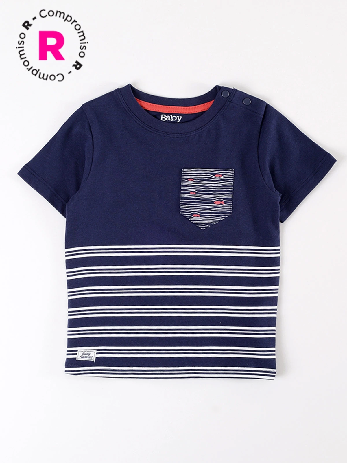 POLERA MANGA CORTA NIÑO BABY HARVEST - 1