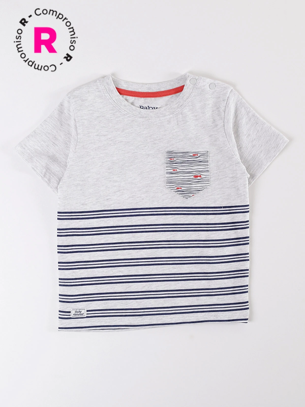 POLERA MANGA CORTA NIÑO BABY HARVEST - 1