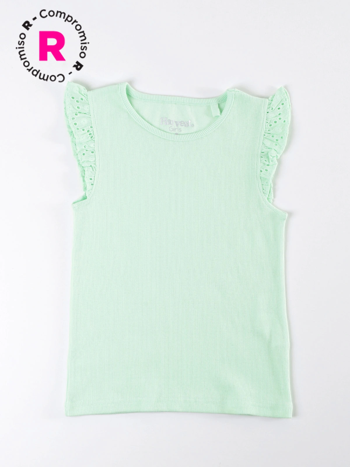 POLERA SIN MANGAS NIÑA HARVEST RIB - 1