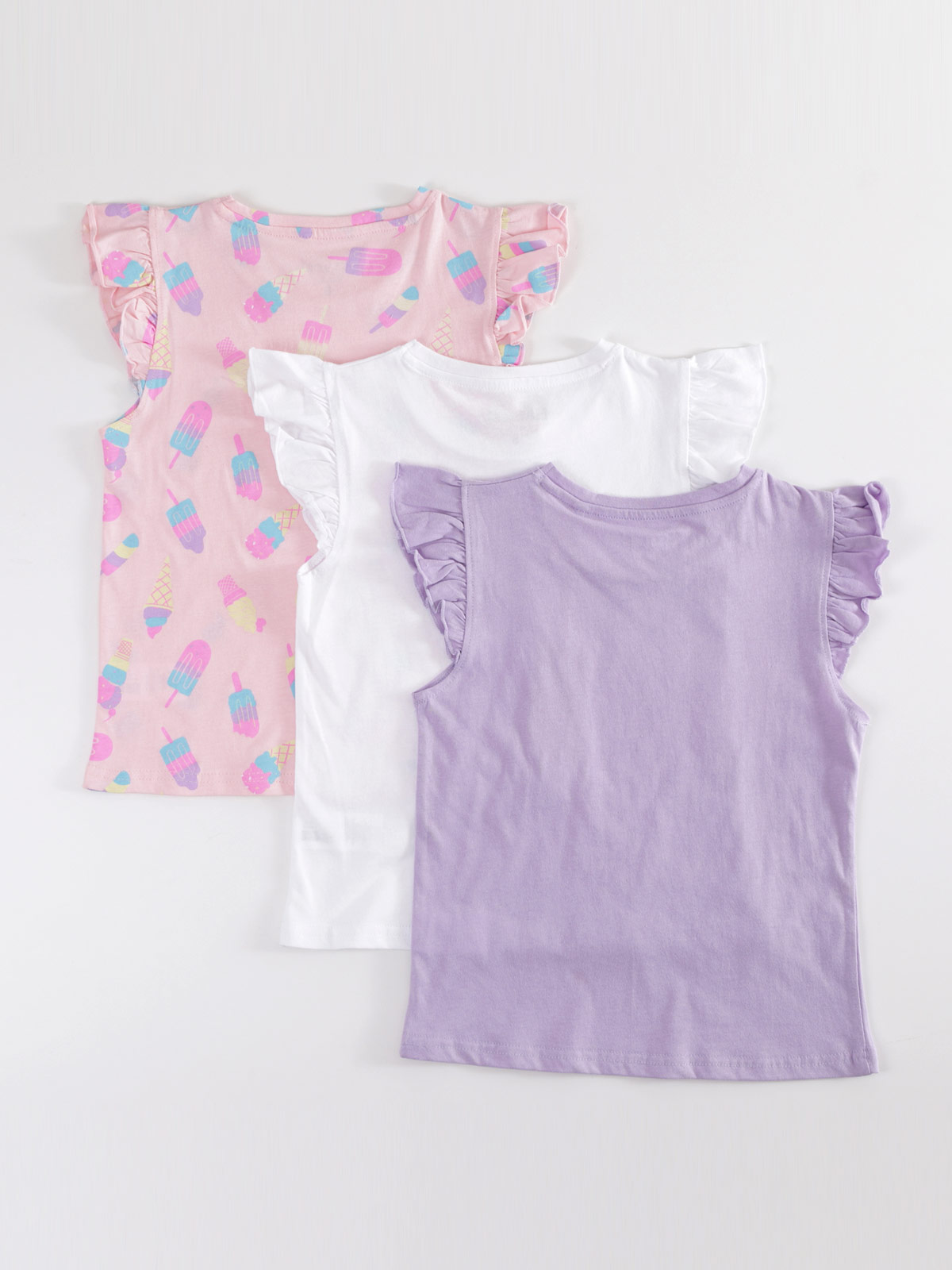 PACK X3 POLERAS SIN MANGA NIÑA BABY HARVEST - 2