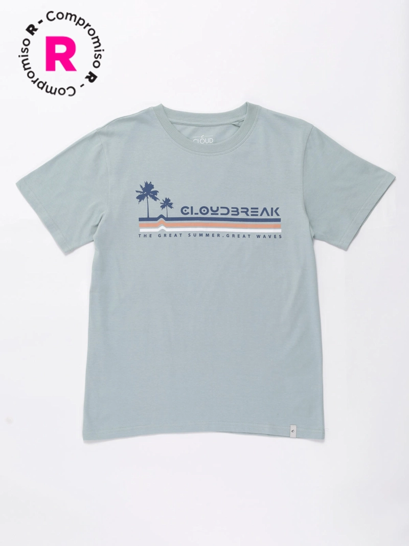 POLERA MANGA CORTA NIÑO CLOUDBREAK - 1