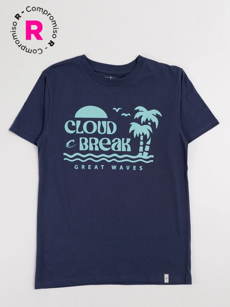 POLERA MANGA CORTA NIÑO CLOUDBREAK - 1