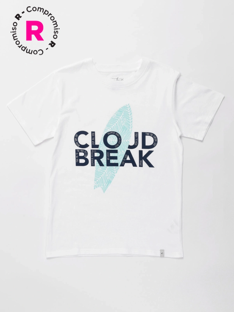 POLERA MANGA CORTA NIÑO CLOUDBREAK - 1