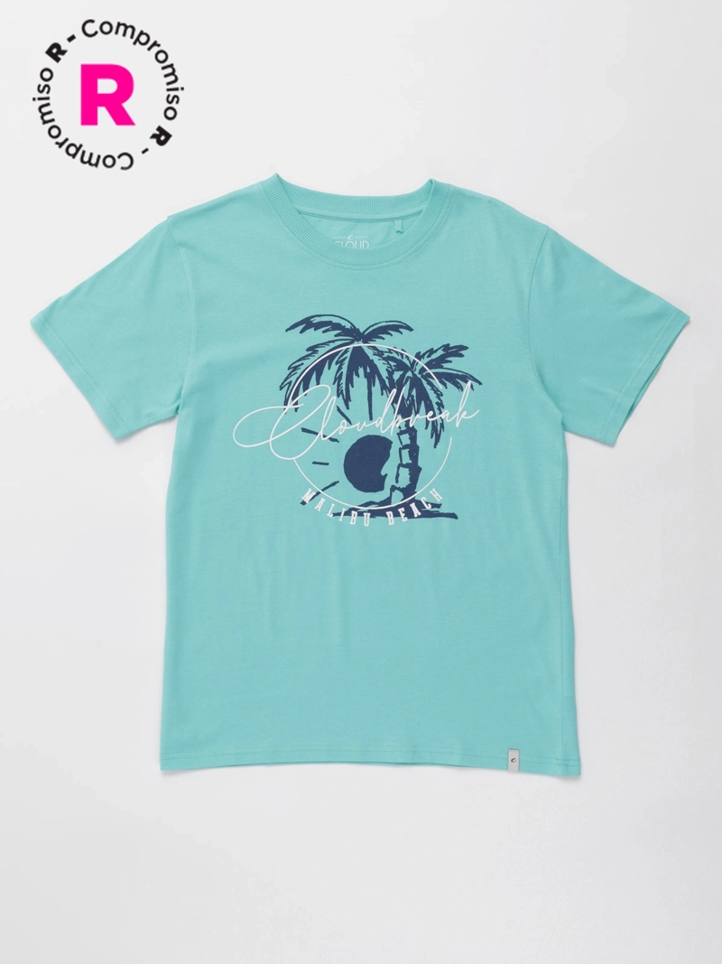POLERA MANGA CORTA NIÑO CLOUDBREAK