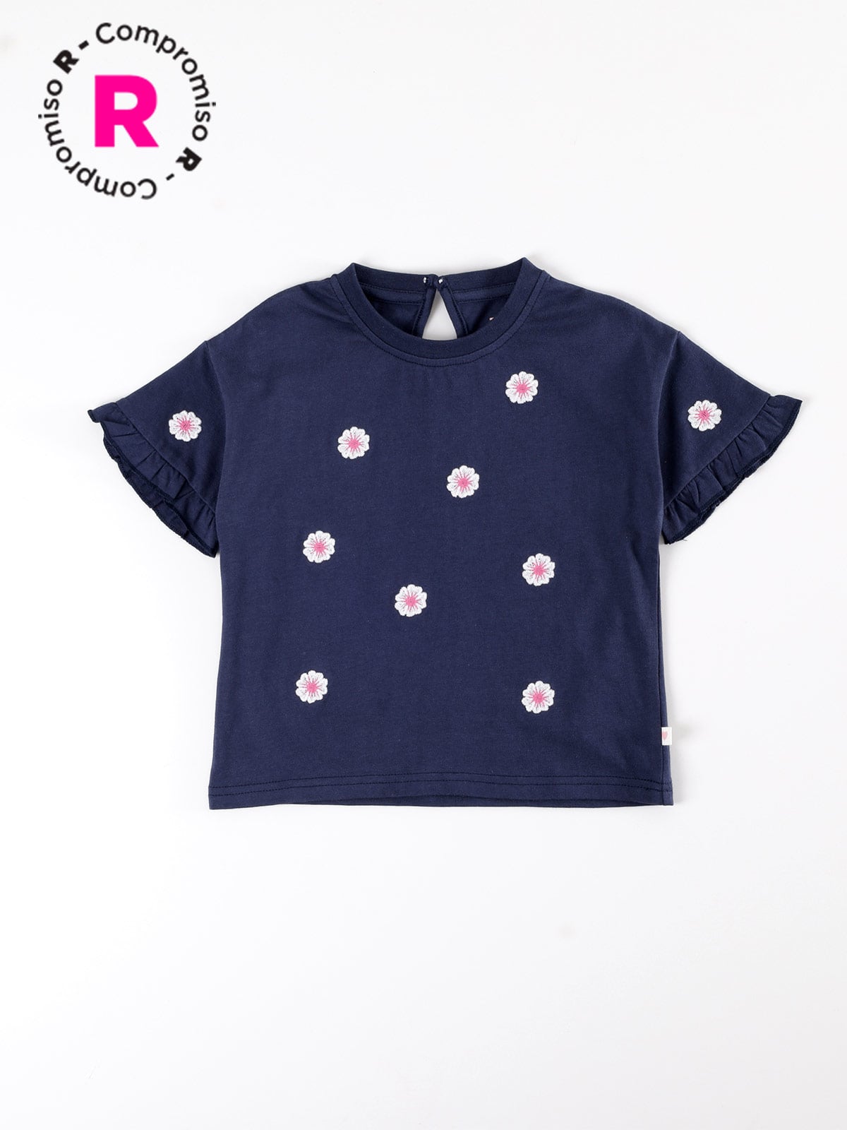 POLERA MANGA CORTA NIÑA BABY HARVEST - 1