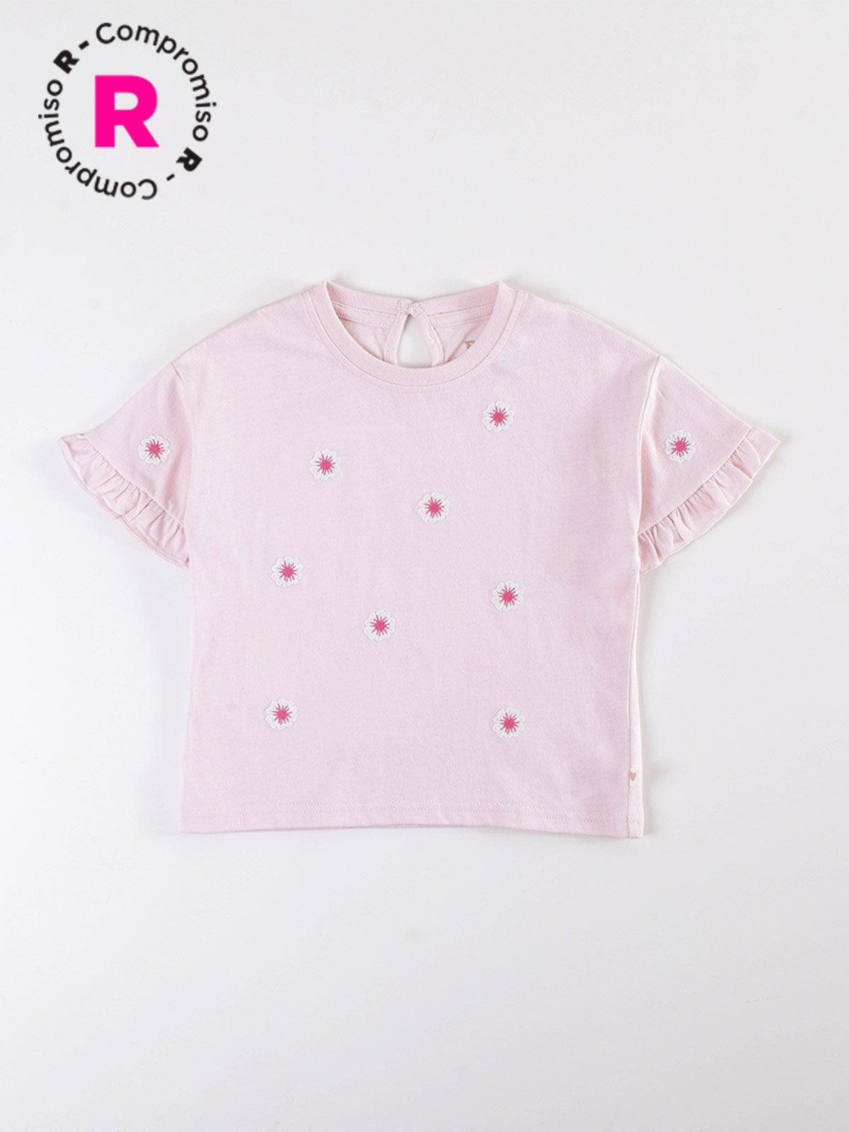 POLERA MANGA CORTA NIÑA BABY HARVEST - 1