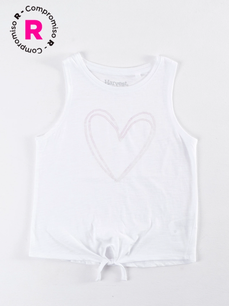 POLERA SIN MANGAS NIÑA HARVEST PUNTA - 1