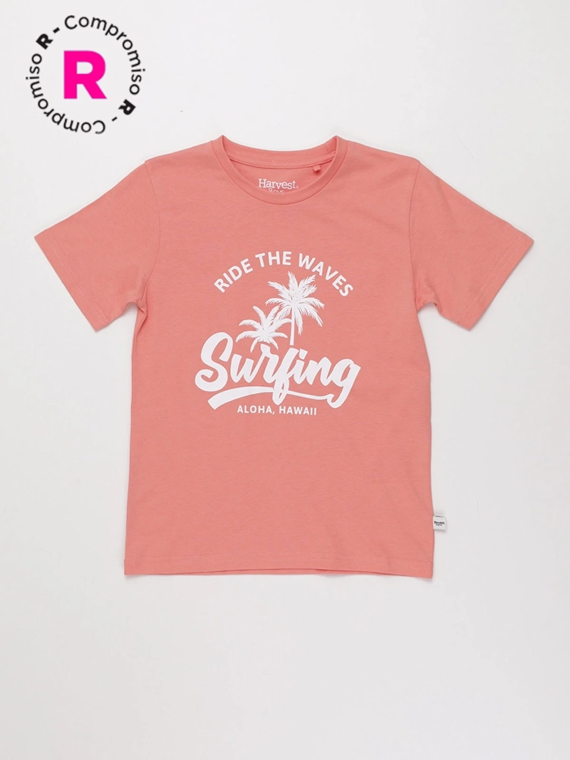 POLERA MANGA CORTA NIÑO HARVEST