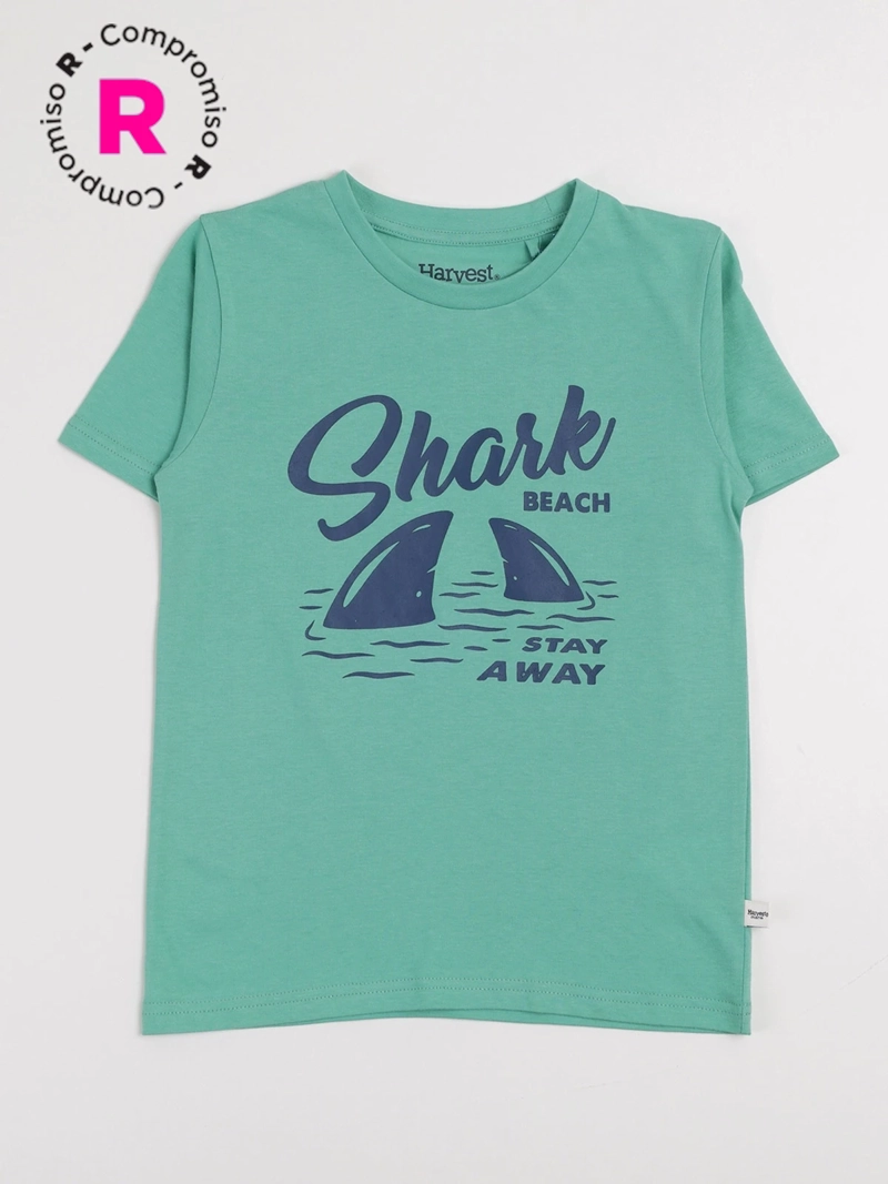 POLERA MANGA CORTA NIÑO HARVEST - 1