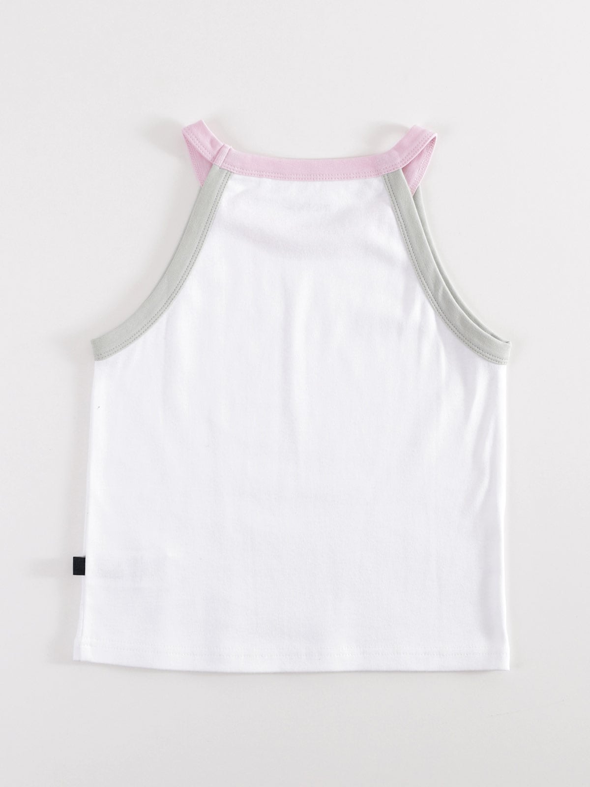 POLERA SIN MANGAS NIÑA INDEX RIB COLOR - 2