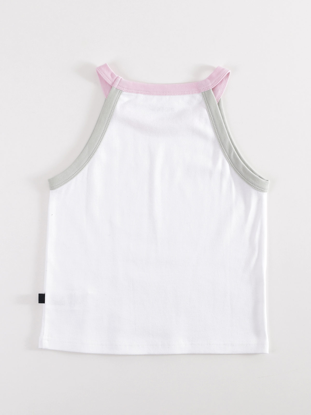 POLERA SIN MANGAS NIÑA INDEX RIB COLOR - 2