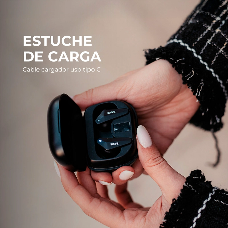AUDÍFONOS SLEVE IN EAR X PODS BLUETOOTH CREAM - 9
