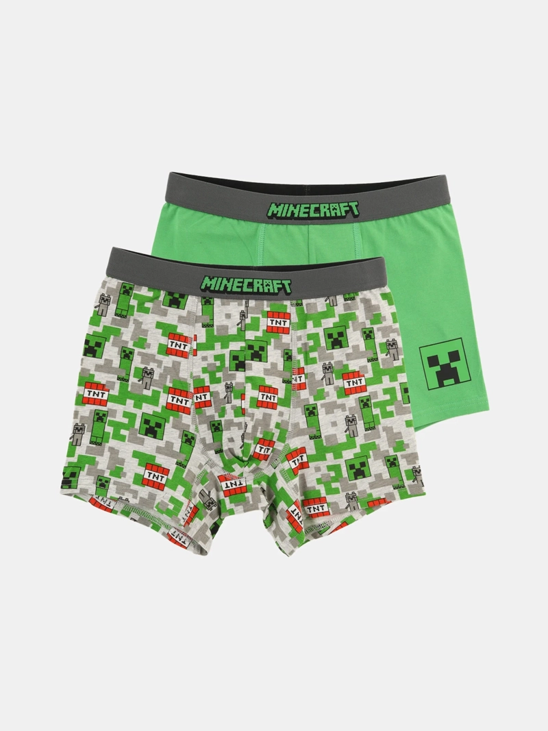 SET BOXER NIÑO MINECRAFT TEENO - 1