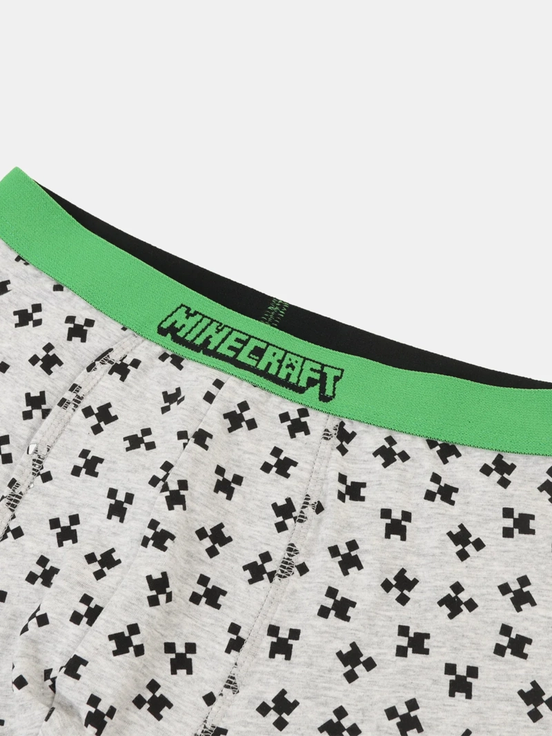 SET BOXER NIÑO MINECRAFT CREEPER - 4