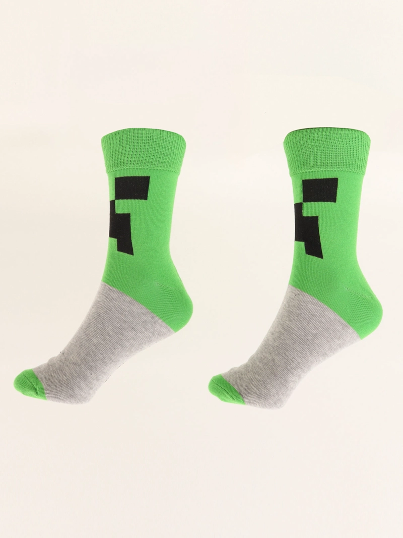 PACK X3 CALCETINES NIÑO MINECRAFT TEENO BOOM - 2