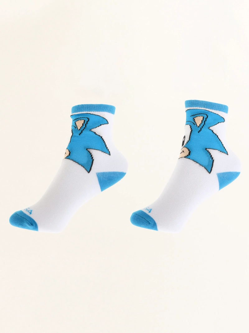 PACK X3 CALCETINES NIÑO SONIC PERSONAJE - 3