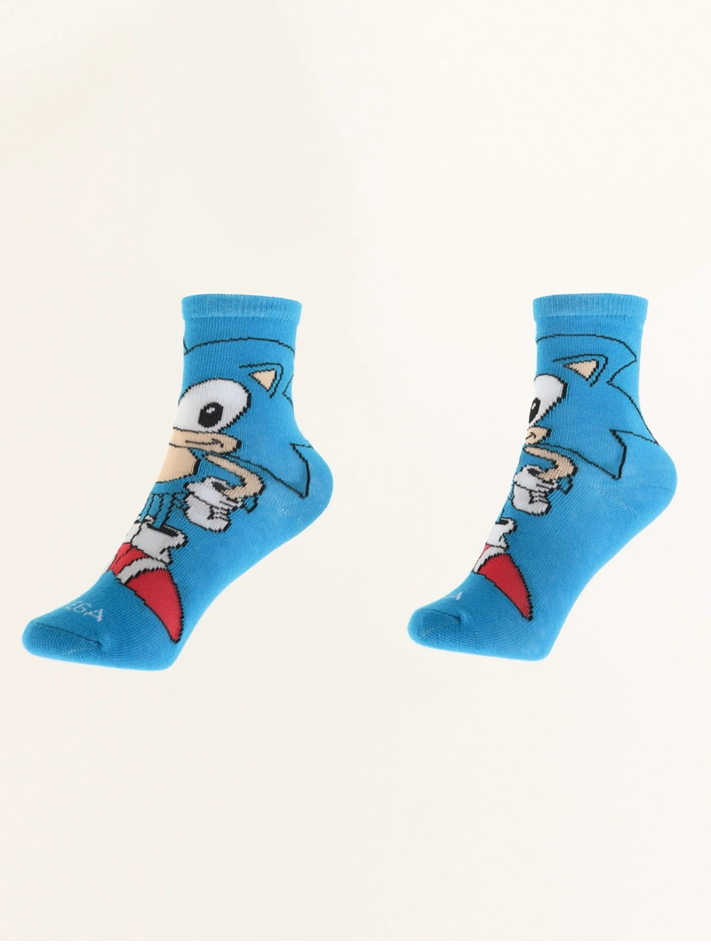 PACK X3 CALCETINES NIÑO SONIC PERSONAJE - 4