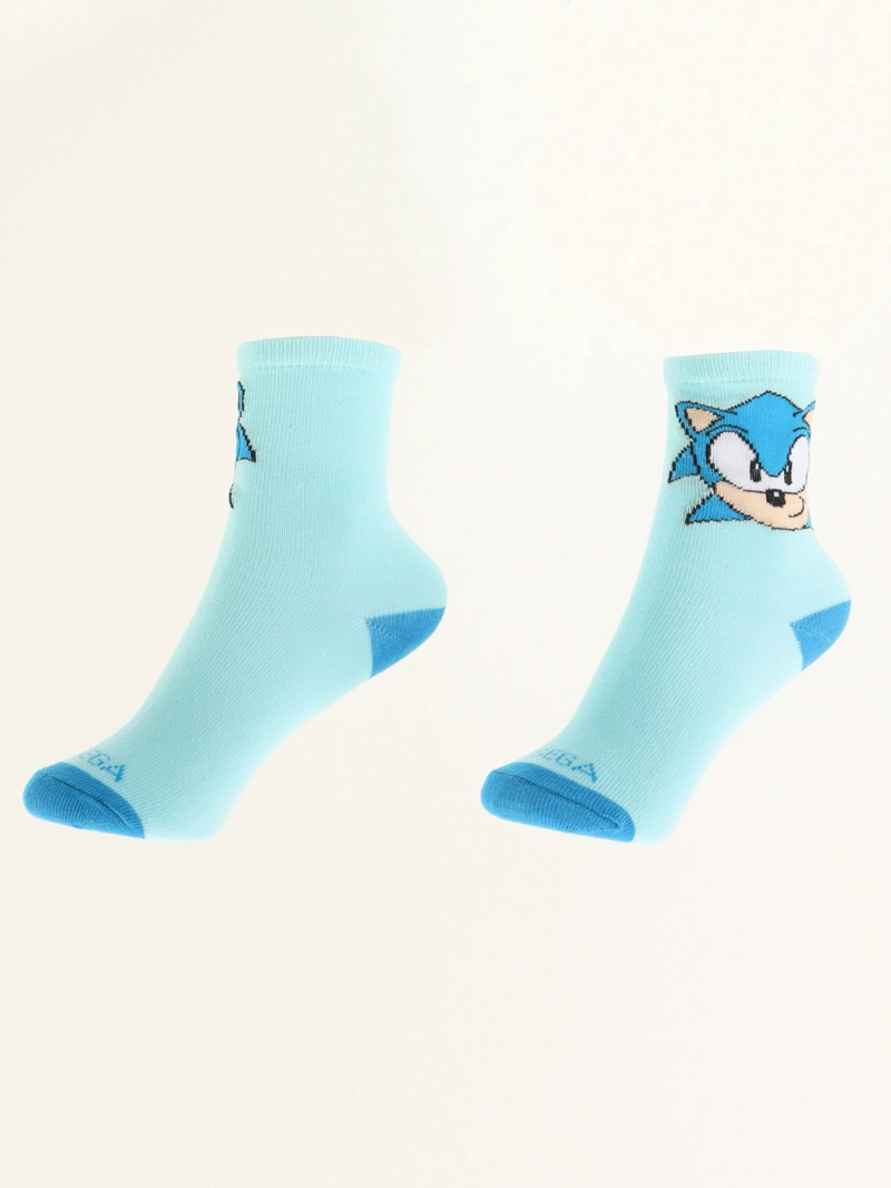 PACK X3 CALCETINES NIÑO SONIC PERSONAJE - 2