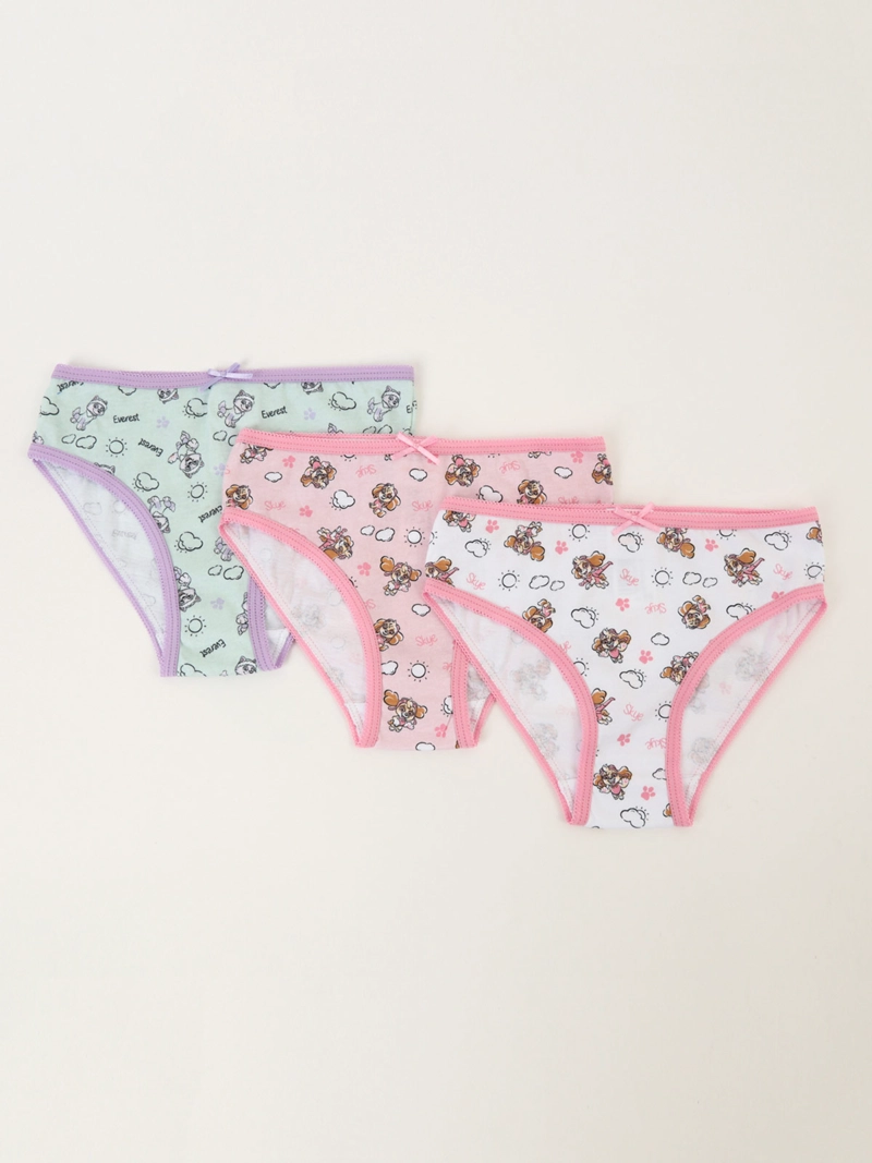 PACK X3 CALZONES ALGODÓN NIÑA PAW PATROL SKY - 1