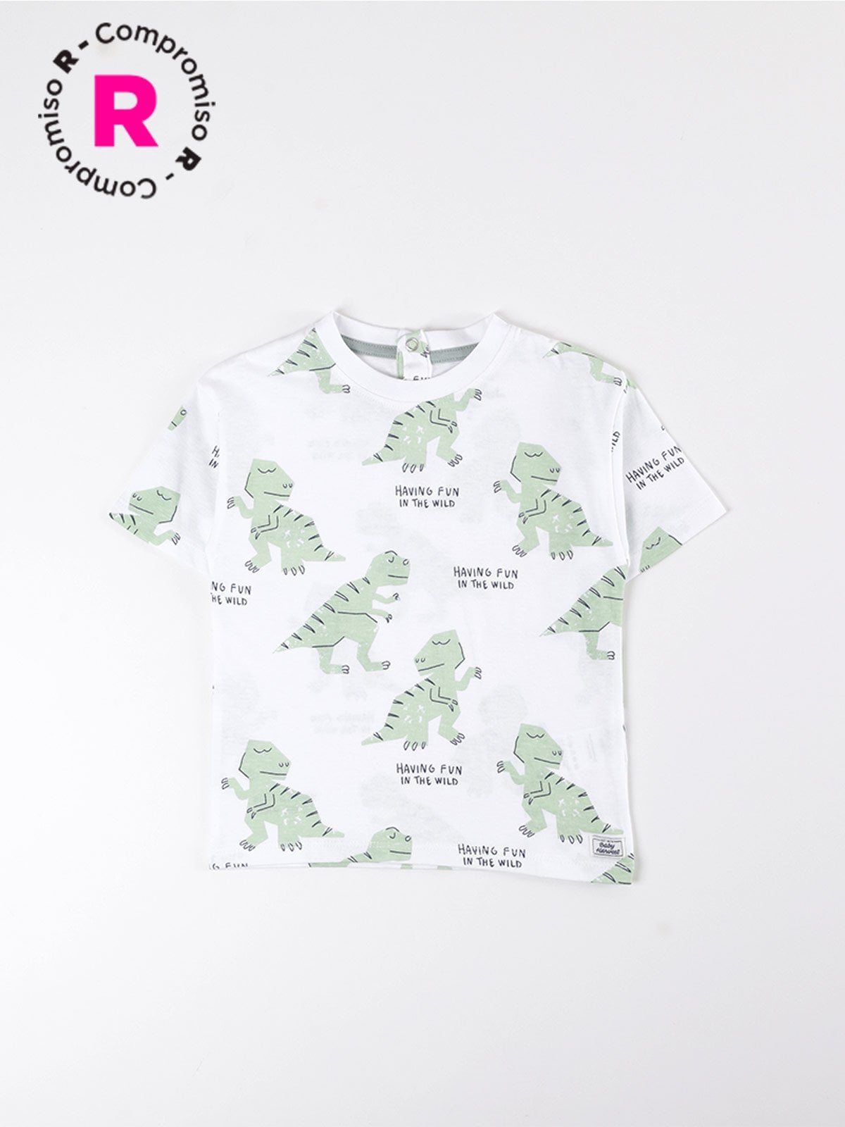 POLERA MANGA CORTA NIÑO BABY HARVEST ESTAMPADO