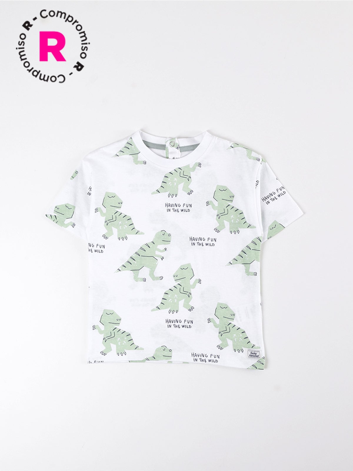 POLERA MANGA CORTA NIÑO BABY HARVEST ESTAMPADO - 1